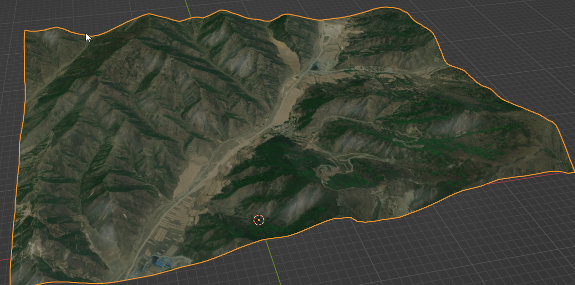 使用BlenderGIS生成真实地形 Alan的小站